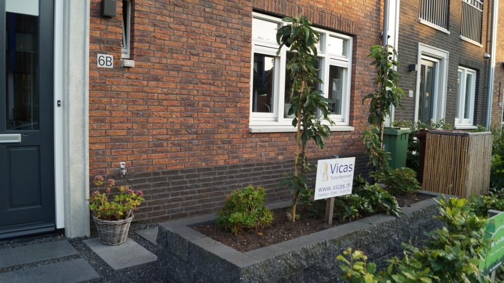 Goede Tuinontwerp kleine tuin met flexibel terras - Vicas Tuinontwerpen PW-45